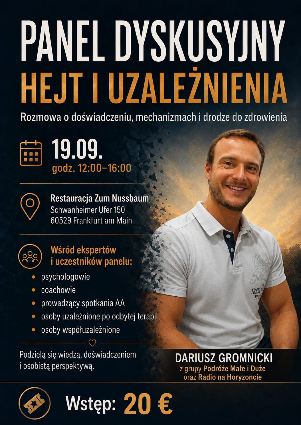 Panel dyskusyjny o uzależnieniach, emocjach i hejcie