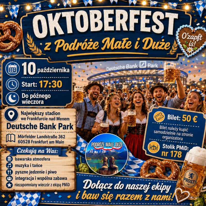 Oktoberfest we Frankfurcie z PMiD